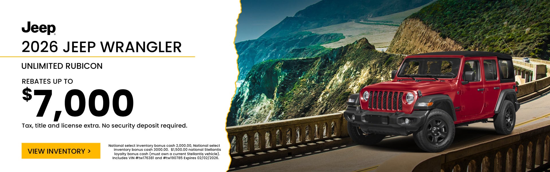 2026 Jeep Wrangler Unlimited Rubicon