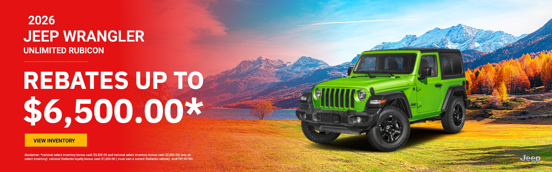 2026 Jeep Wrangler Unlimited Rubicon