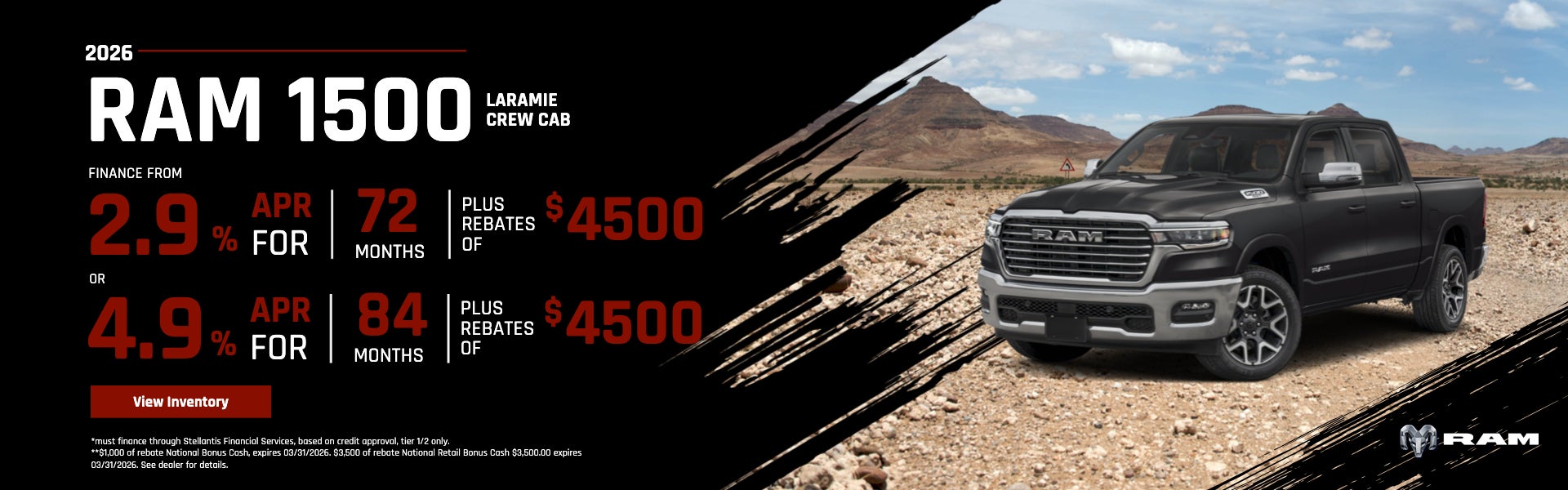 2026 Ram 1500 Laramie crew cab